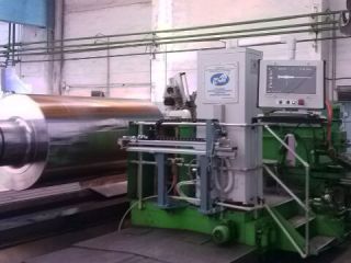 SNK B-35 (L) Automated Ultrasonic and Eddy Current System for Mill Roll Testing