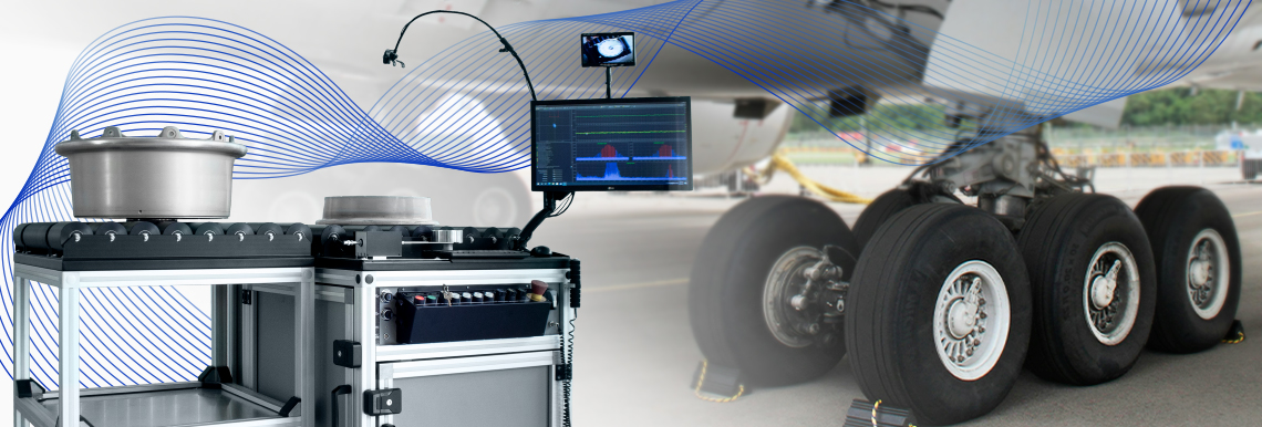 OKOndt GROUP SMARTSCAN System for nondestructive aircraft wheel inspection