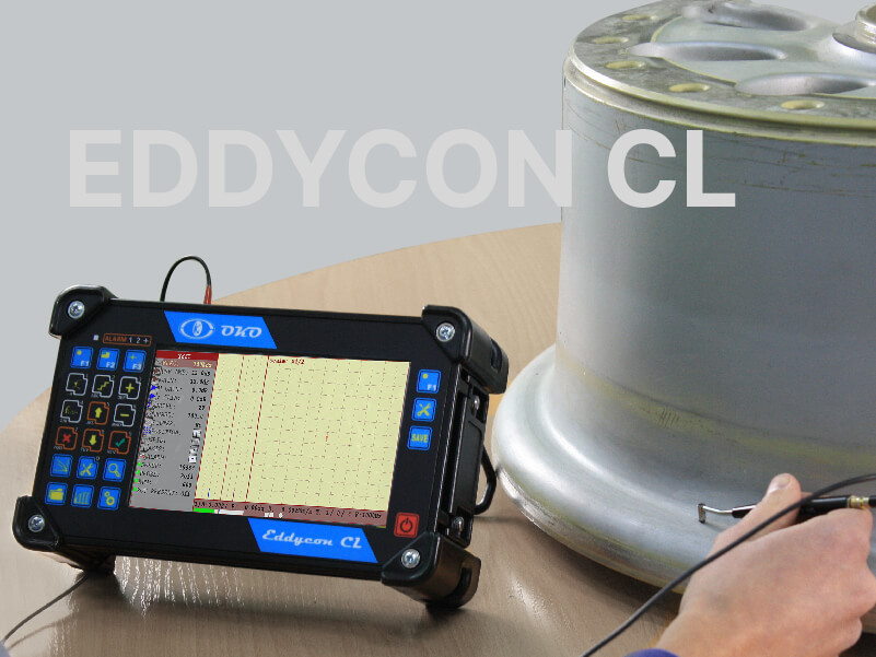 EDDYCON CL Portable eddy current testing (ET) flaw detector for industrial components by OKOndt GROUP
