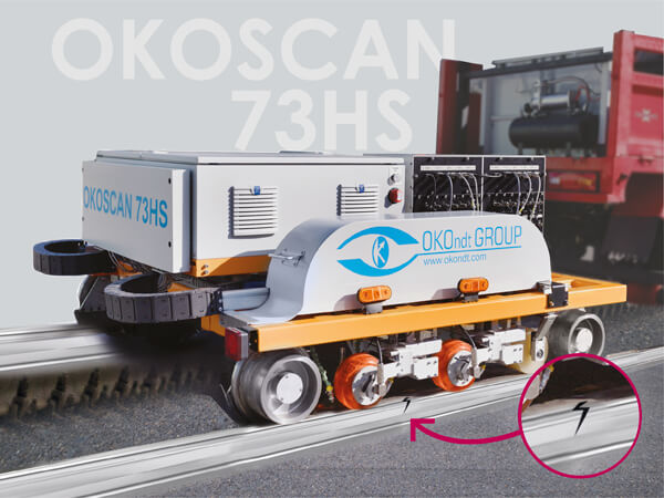 OKOSCAN UT73HS High-Speed Rails Testing System