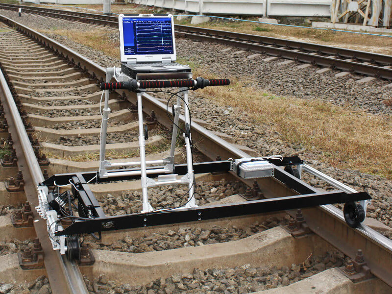 ETS2-77 Eddy Current Single Rail 8-Channel Flaw Detector for Track  Inspection
